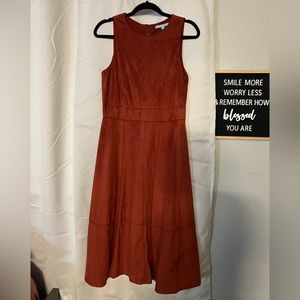 Antonio Melani Faux Suede Dress